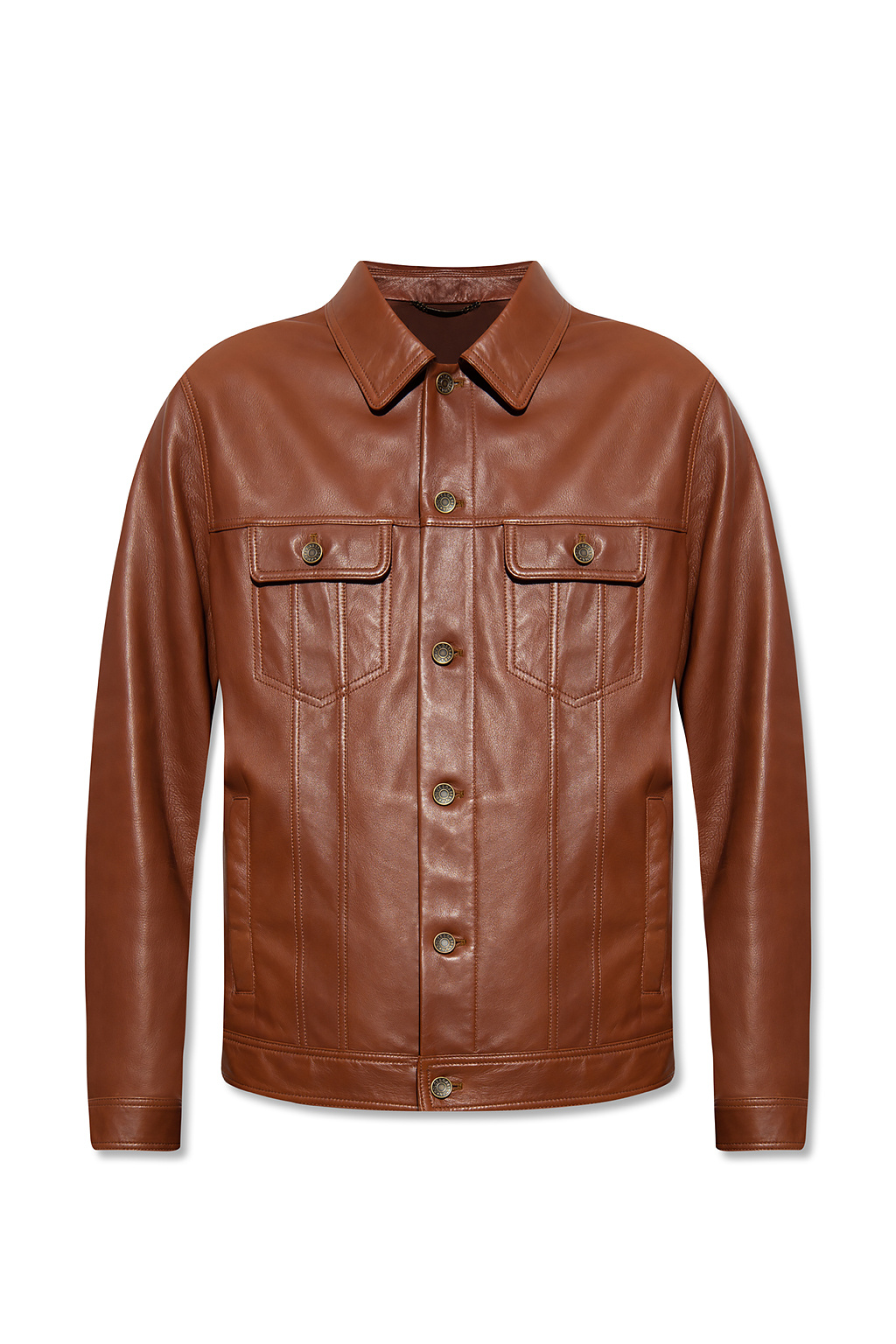 Dolce & Gabbana Leather jacket | Men's Clothing | Vitkac